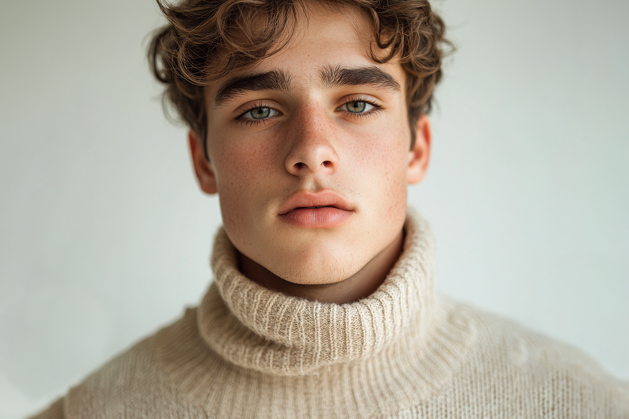 Turtleneck Sweater Outfits Men