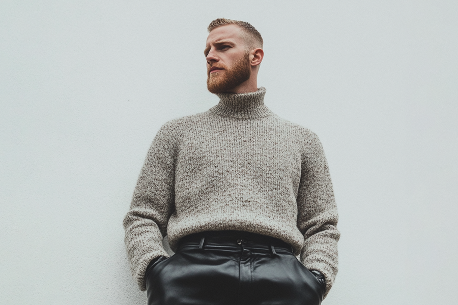 Men's Turtleneck Sweater Styles