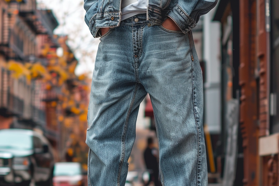 Classic Washed Jeans for Everyday Wear