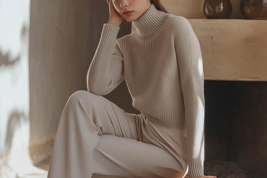Cozy Turtleneck Sweaters for Women
