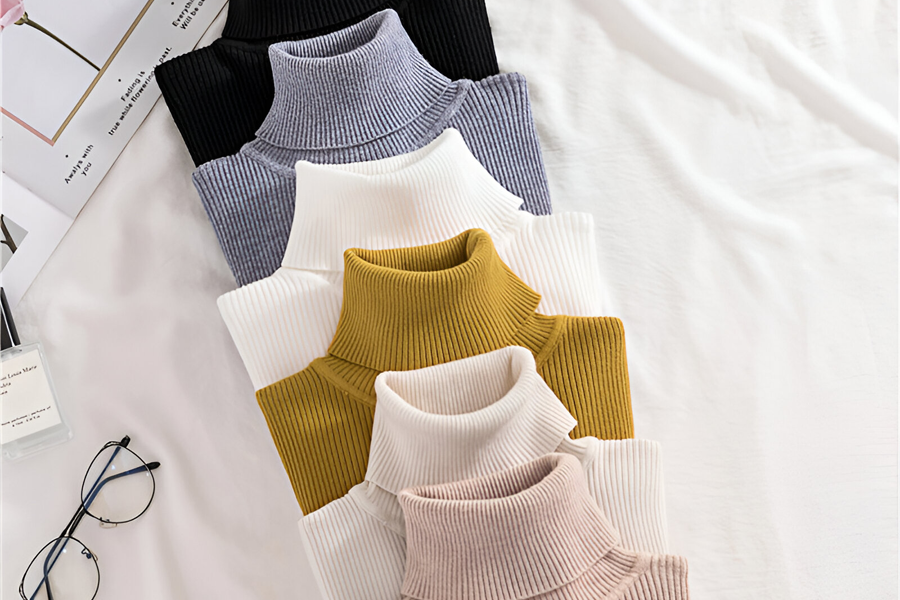 Cozy Turtleneck Sweaters for Women